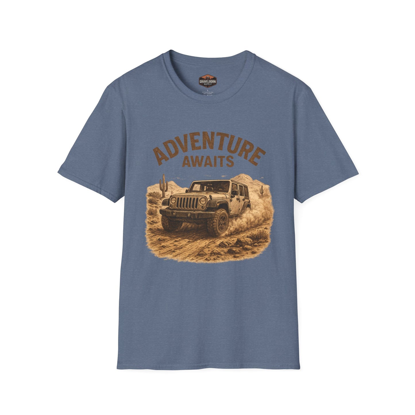 'Adventure Awaits' Jeep T-Shirt