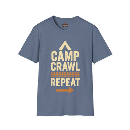 CAMP-CRAWL-REPEAT - Off-Road Unisex T-Shirt