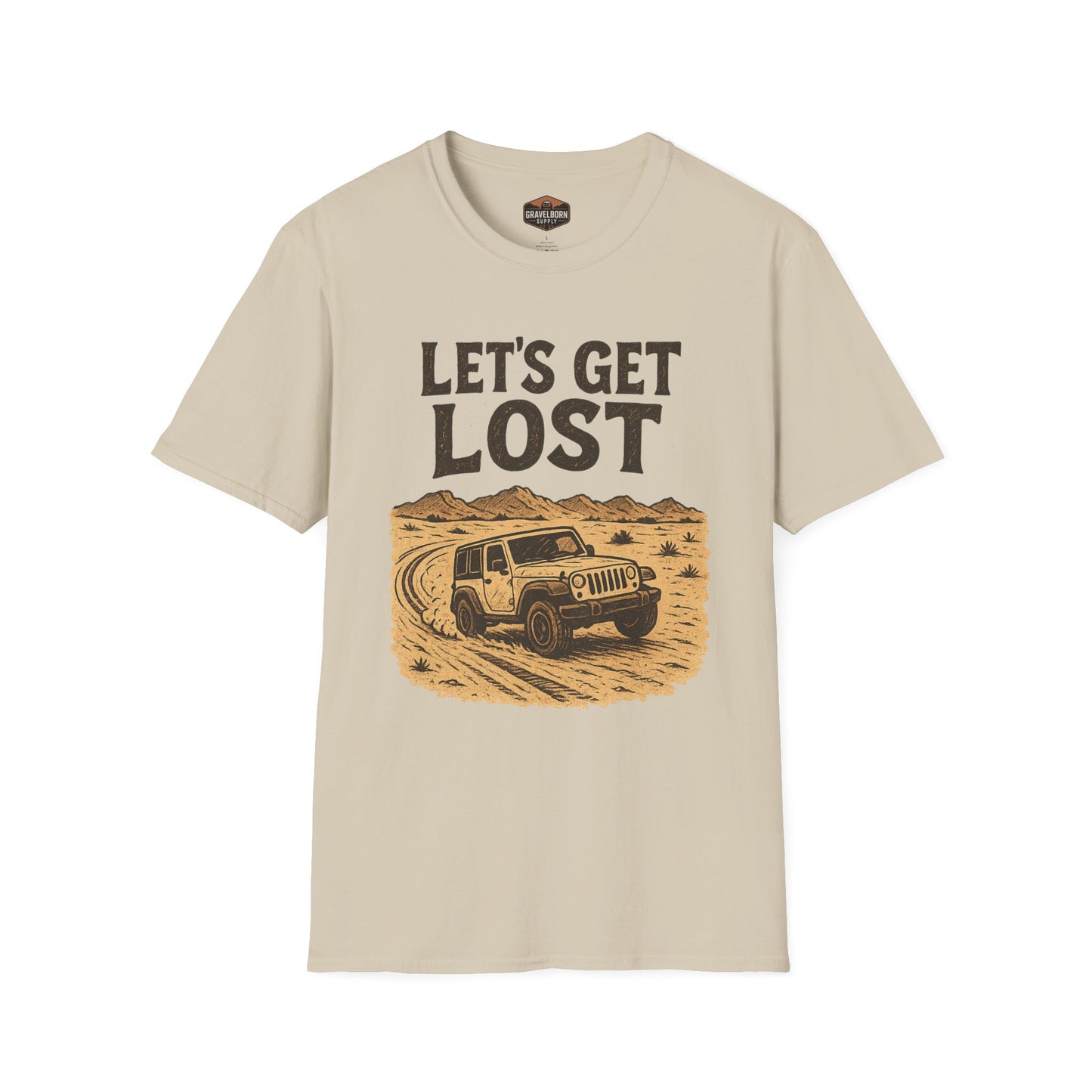 'Let's Get Lost' Jeep T-Shirt