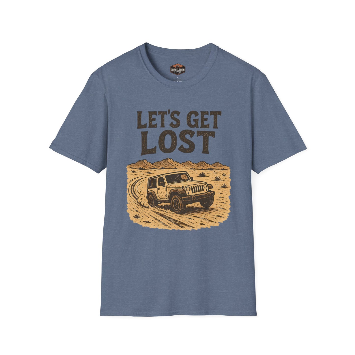 'Let's Get Lost' Jeep T-Shirt
