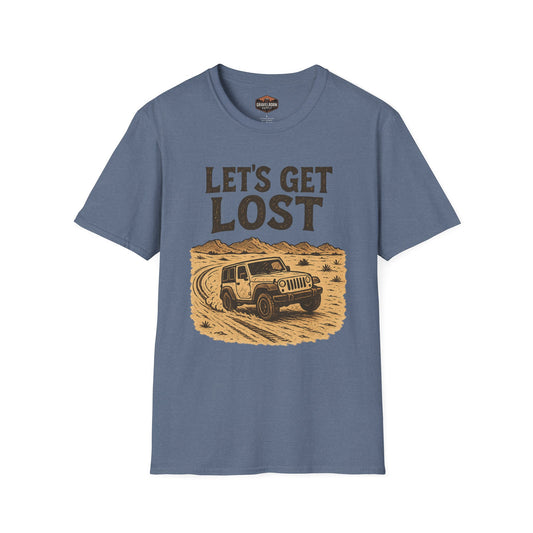 'Let's Get Lost' Jeep T-Shirt