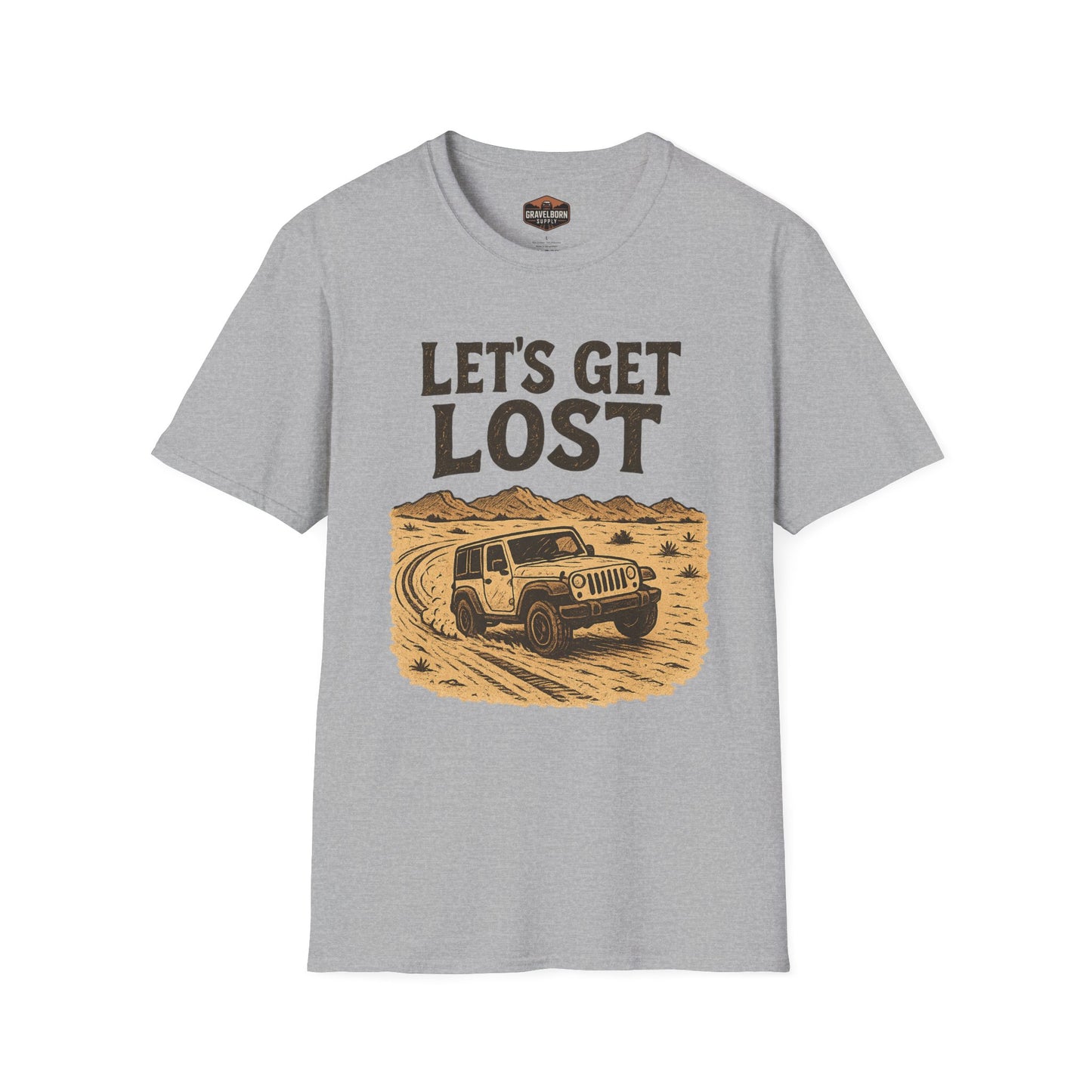 'Let's Get Lost' Jeep T-Shirt