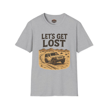 'Let's Get Lost' Jeep T-Shirt