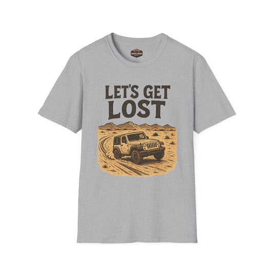 'Let's Get Lost' Jeep T-Shirt