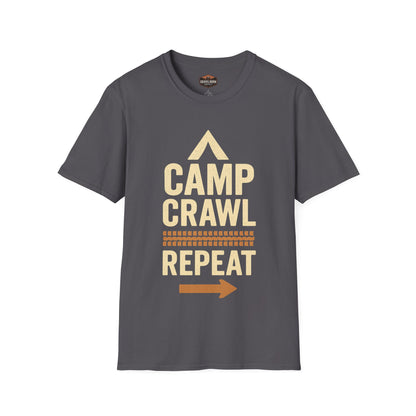 CAMP-CRAWL-REPEAT - Off-Road Unisex T-Shirt