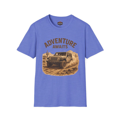 'Adventure Awaits' Jeep T-Shirt