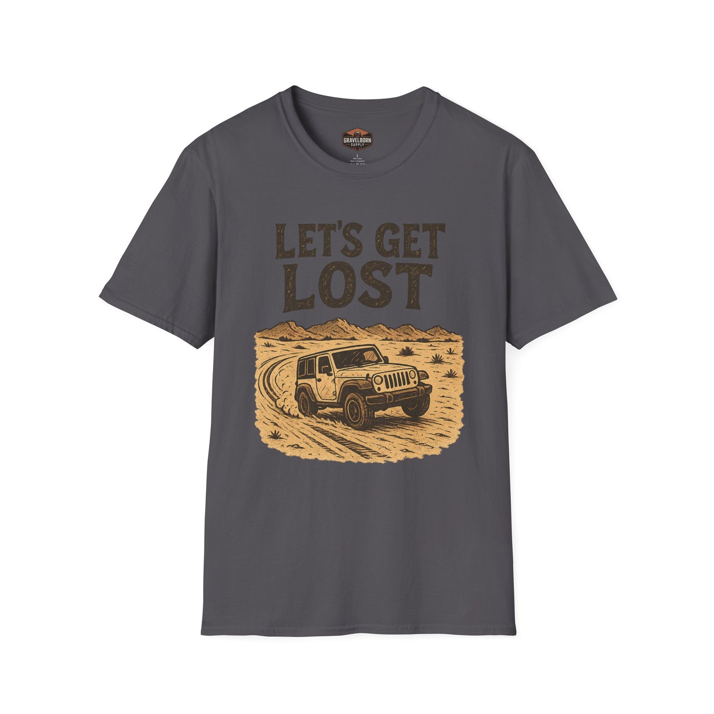 'Let's Get Lost' Jeep T-Shirt