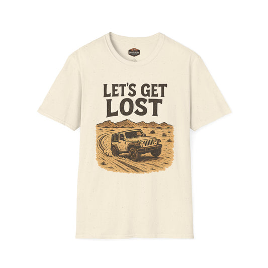 'Let's Get Lost' Jeep T-Shirt