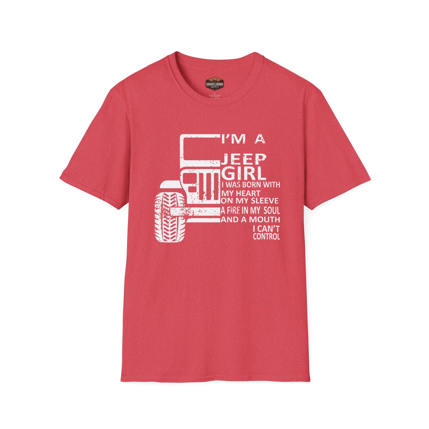 Jeep Girl Funny T-Shirt