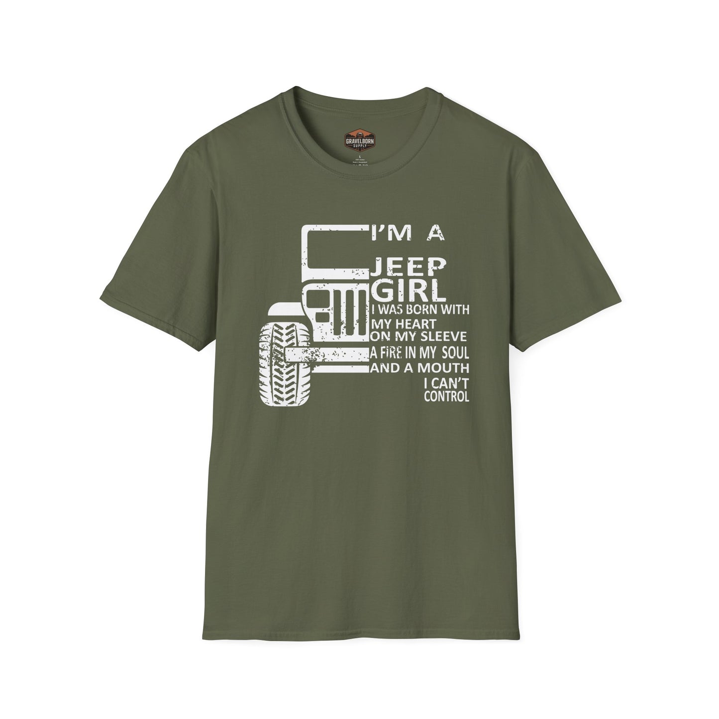 Jeep Girl Funny T-Shirt