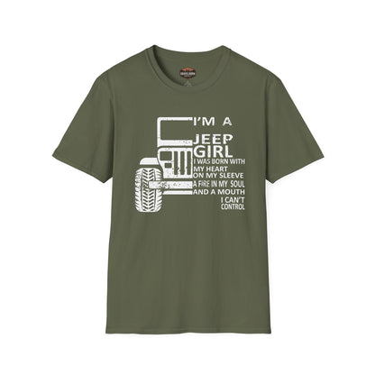 Jeep Girl Funny T-Shirt
