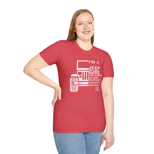 Jeep Girl Funny T-Shirt