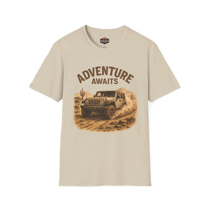 'Adventure Awaits' Jeep T-Shirt