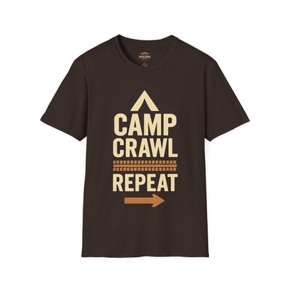 CAMP-CRAWL-REPEAT - Off-Road Unisex T-Shirt