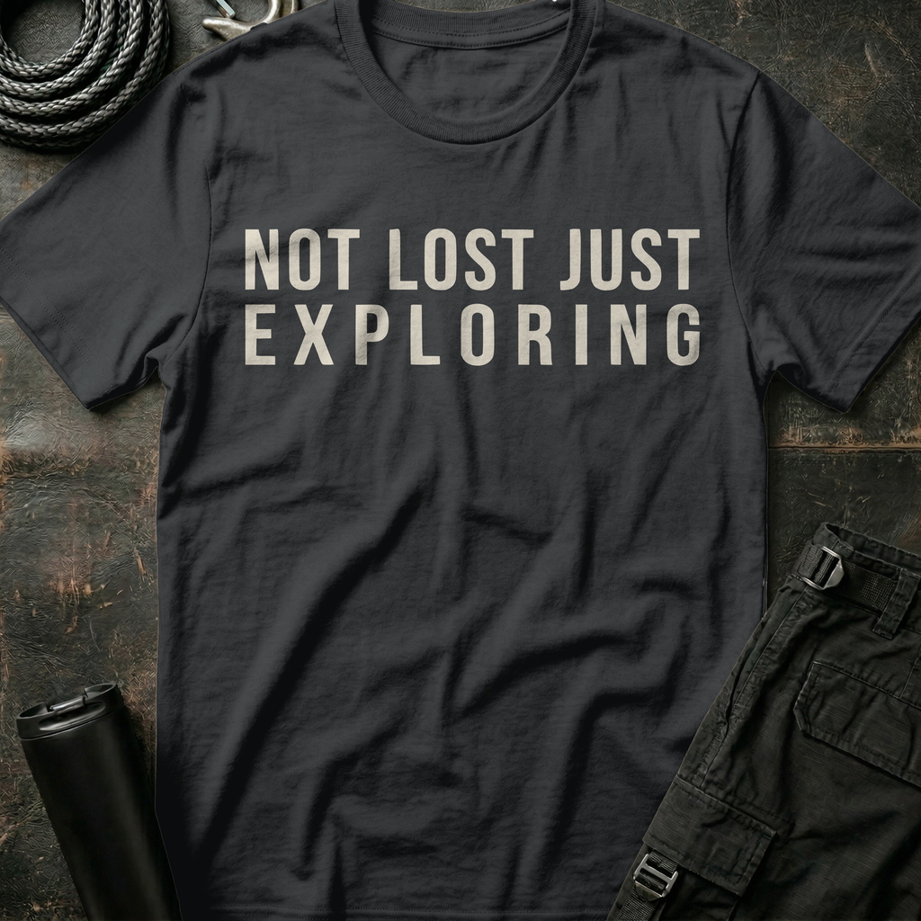 Not Lost Just Exploring T-Shirt