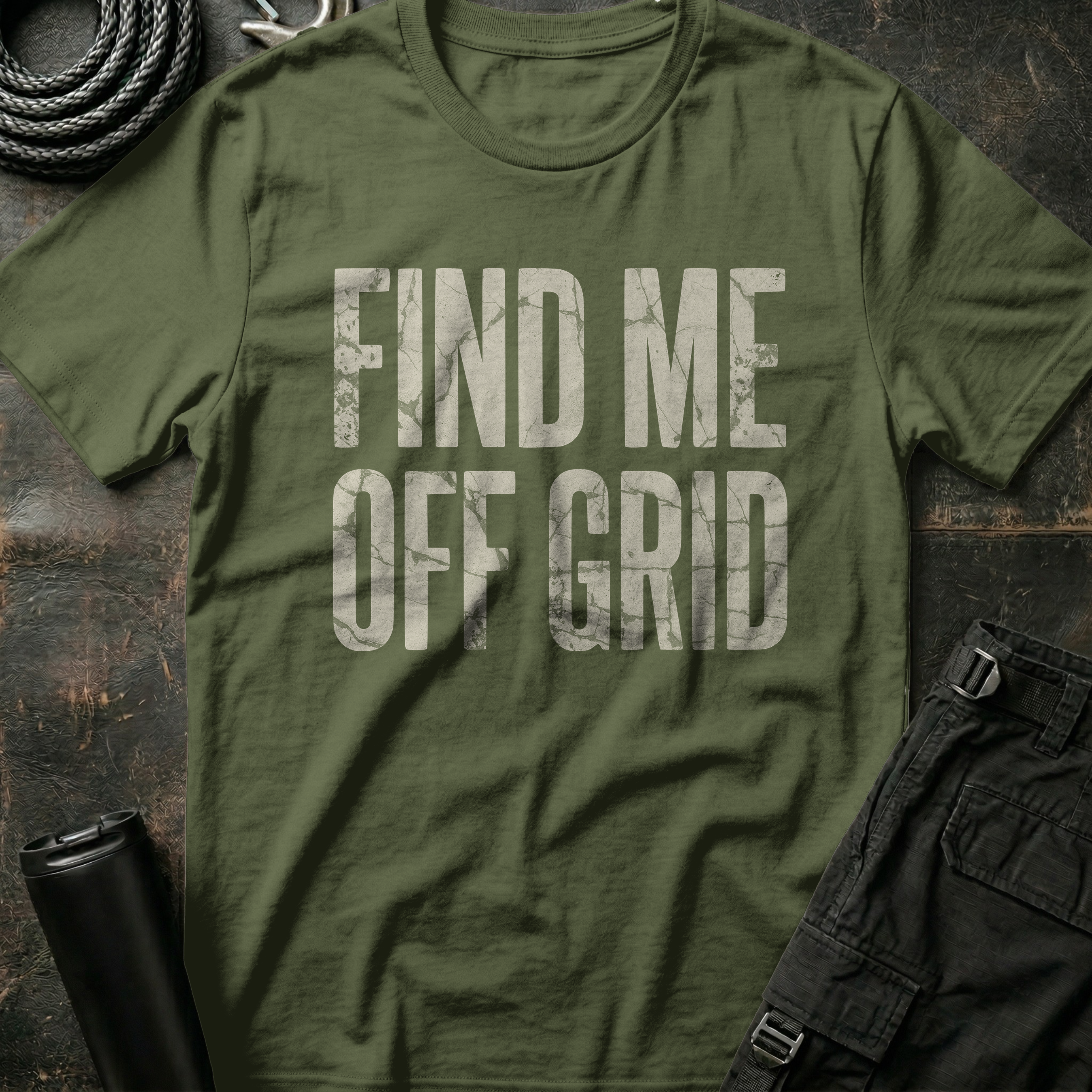 Find Me Off Grid T-Shirt