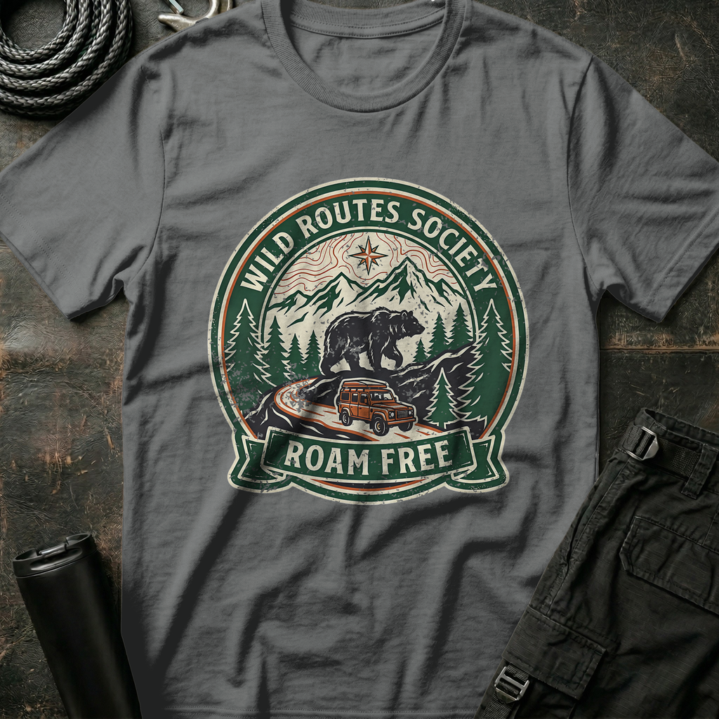 Wild Routes Society T-Shirt
