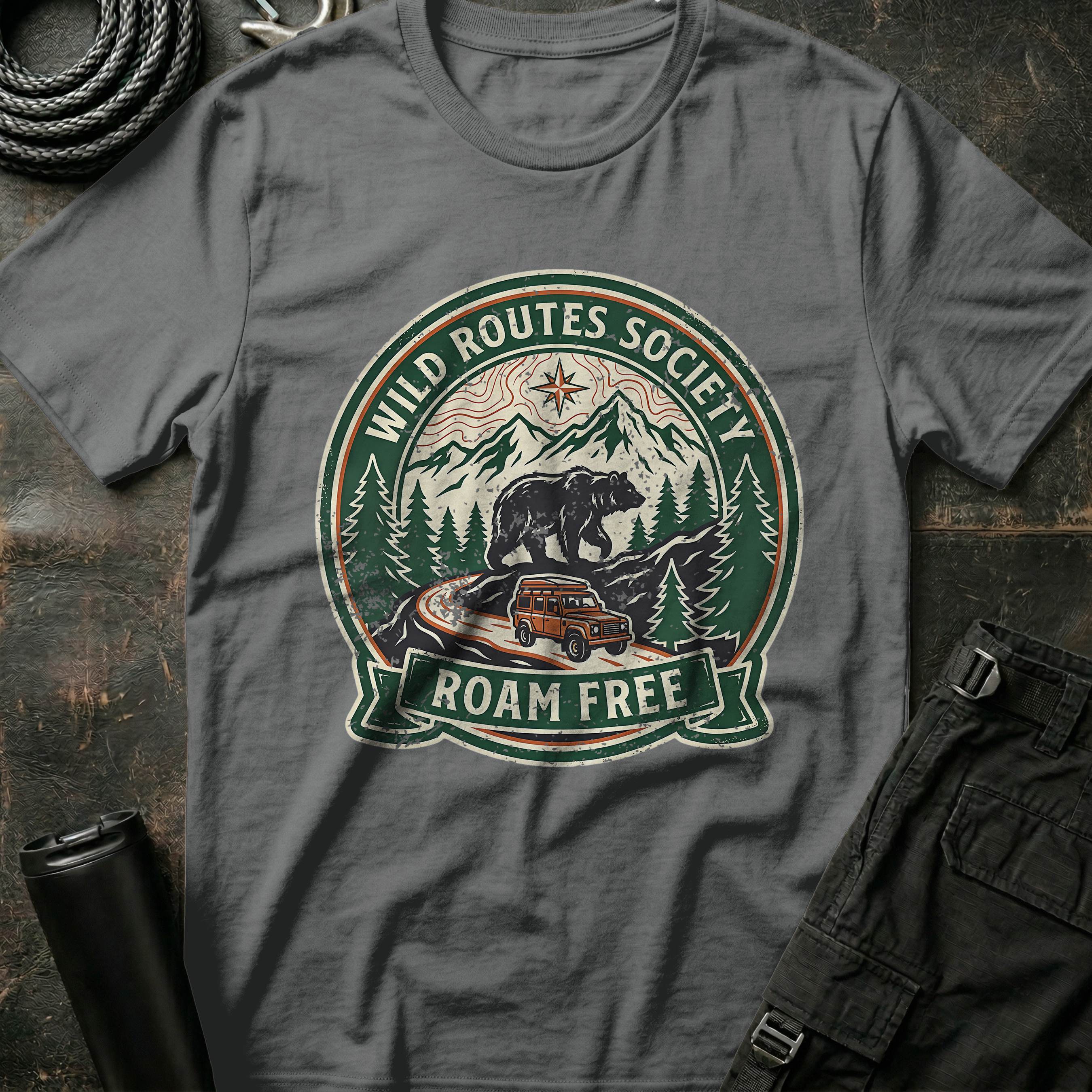 Wild Routes Society T-Shirt