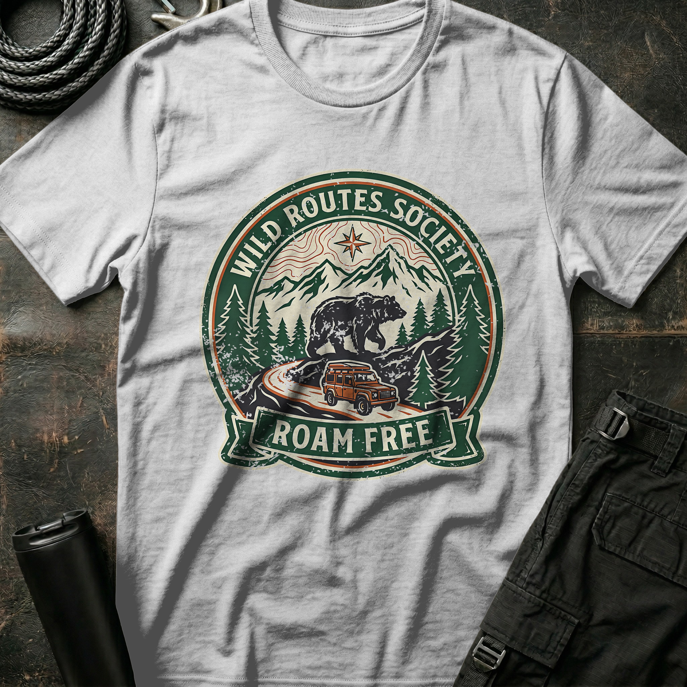 Wild Routes Society T-Shirt