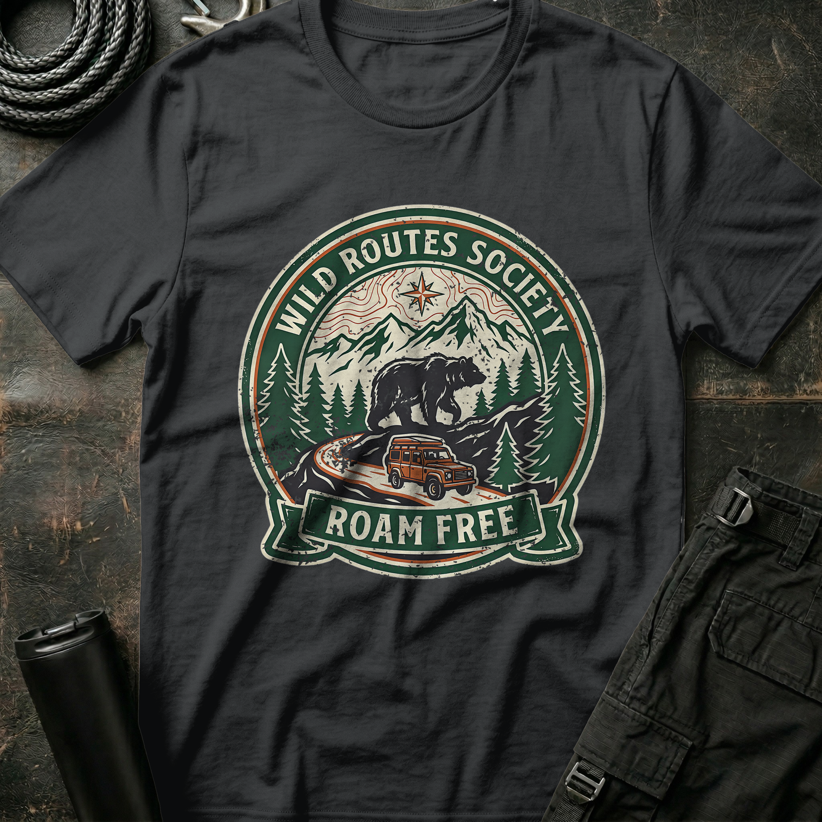 Wild Routes Society T-Shirt