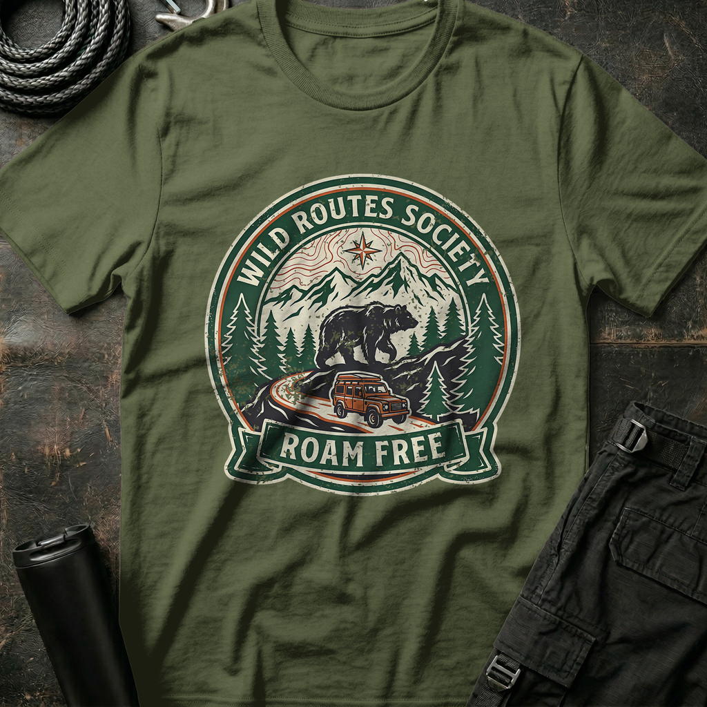 Wild Routes Society T-Shirt