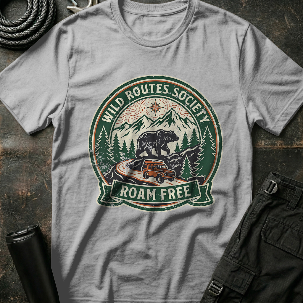 Wild Routes Society T-Shirt