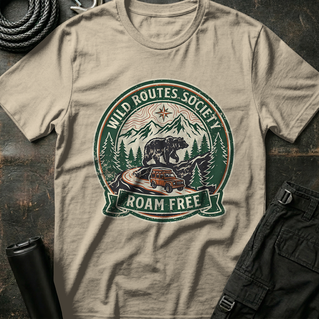 Wild Routes Society T-Shirt