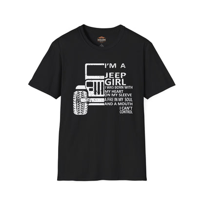 Jeep Girl Funny T-Shirt