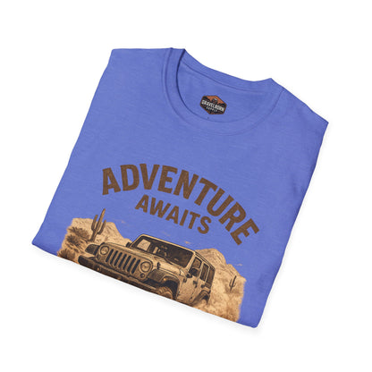 'Adventure Awaits' Jeep T-Shirt