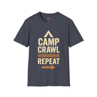 CAMP-CRAWL-REPEAT - Off-Road Unisex T-Shirt