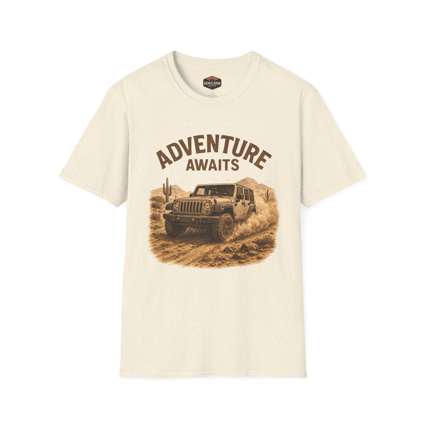 'Adventure Awaits' Jeep T-Shirt