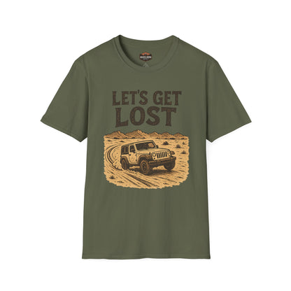'Let's Get Lost' Jeep T-Shirt