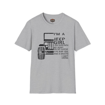 Jeep Girl Funny T-Shirt