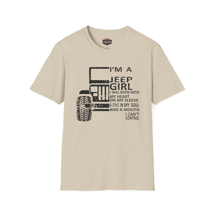 Jeep Girl Funny T-Shirt