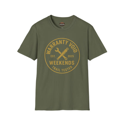 Warranty Void Weekends Off-Roading T-Shirt