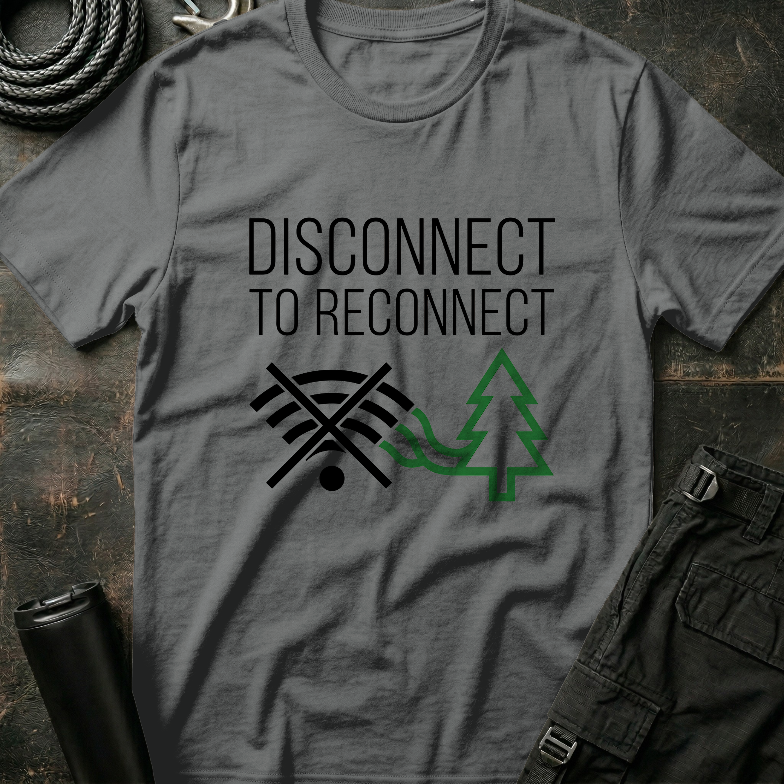Disconnect to Reconnect T-Shirt