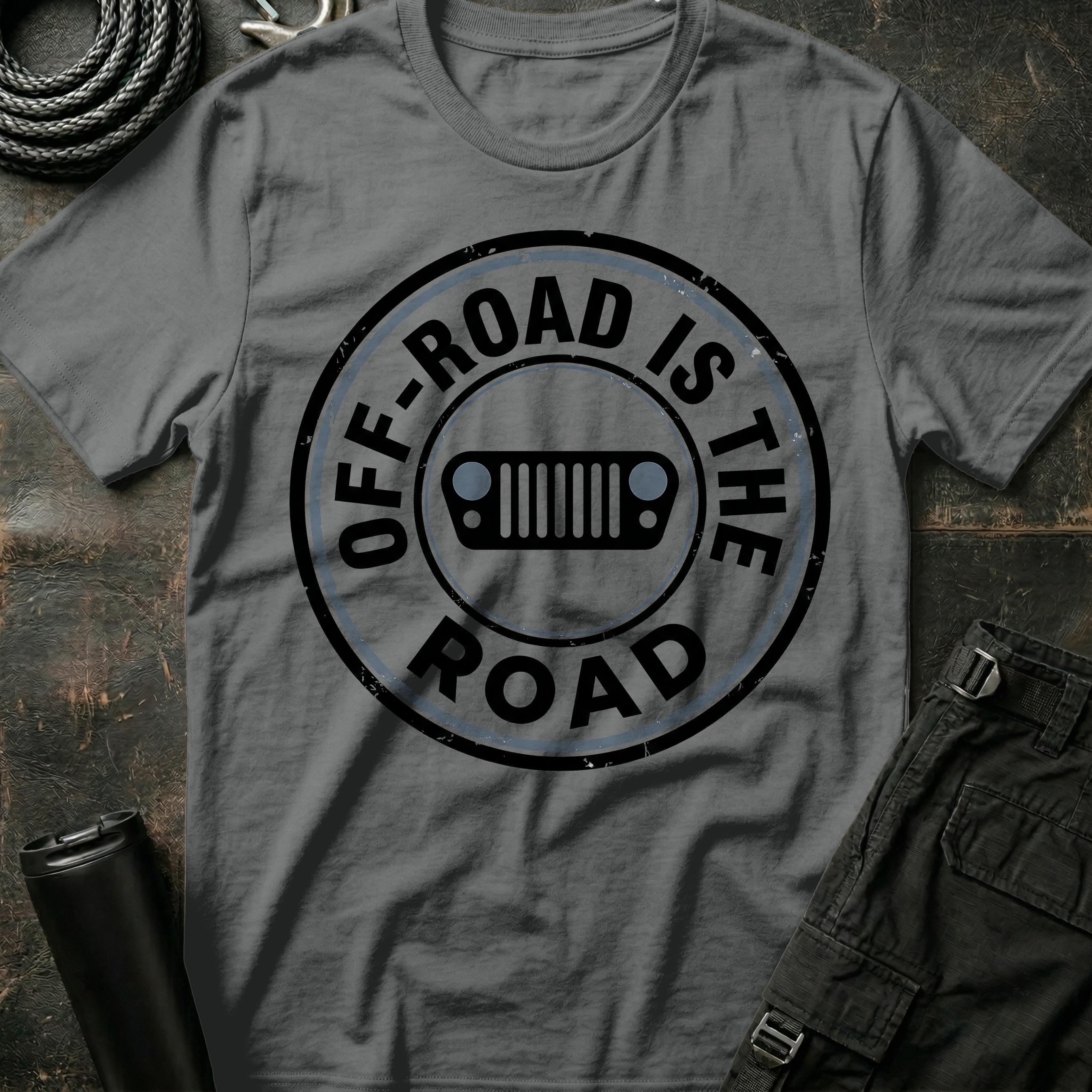 Off-Road is the Road T-Shirt