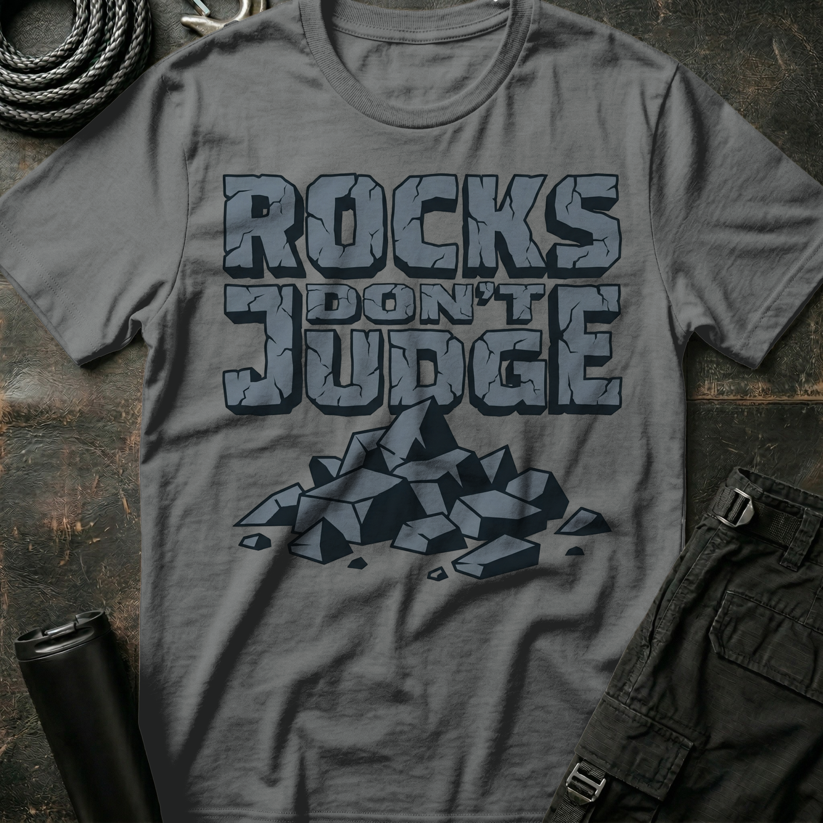 Rocks Don't Judge T-Shirt