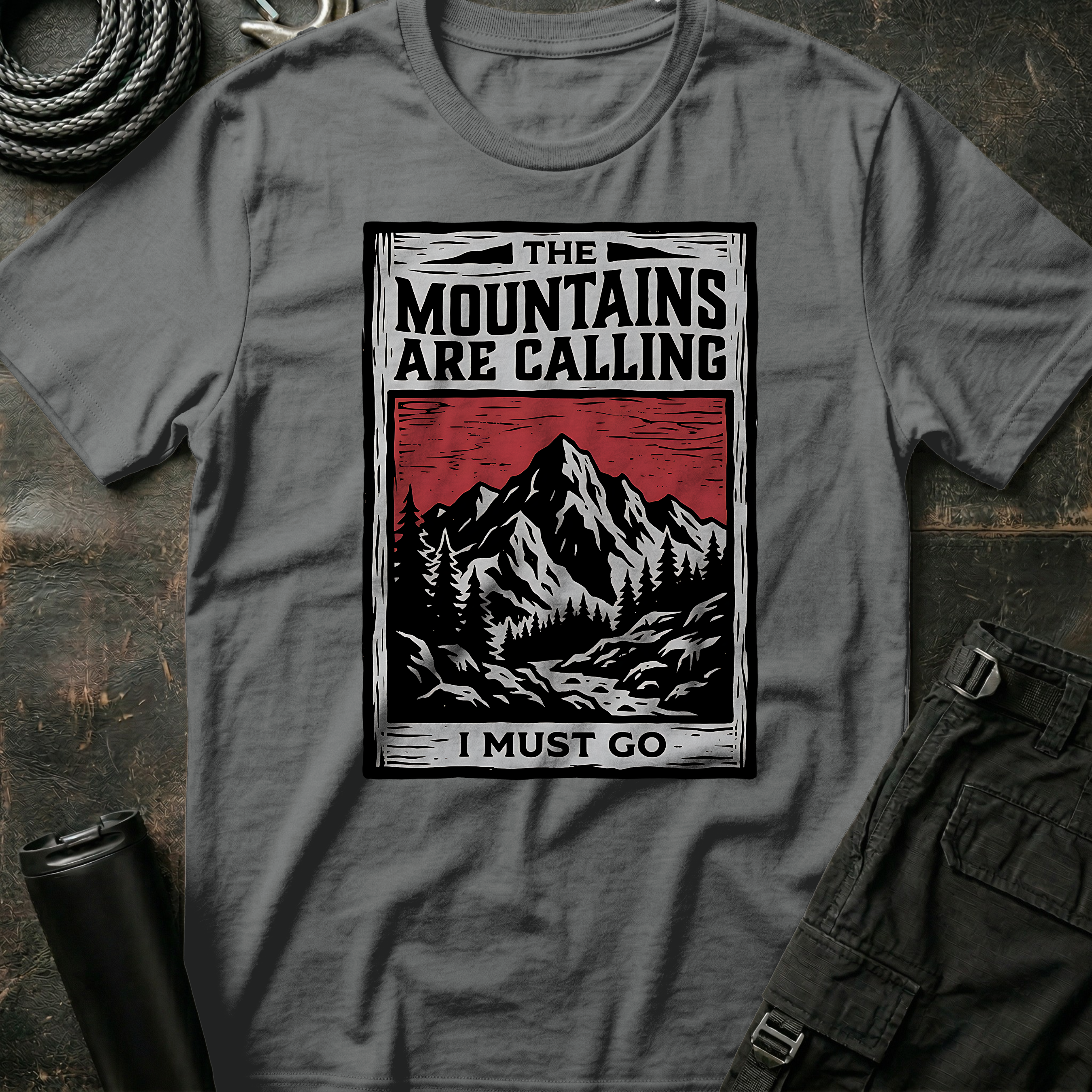 The Mountains are Calling T-Shirt
