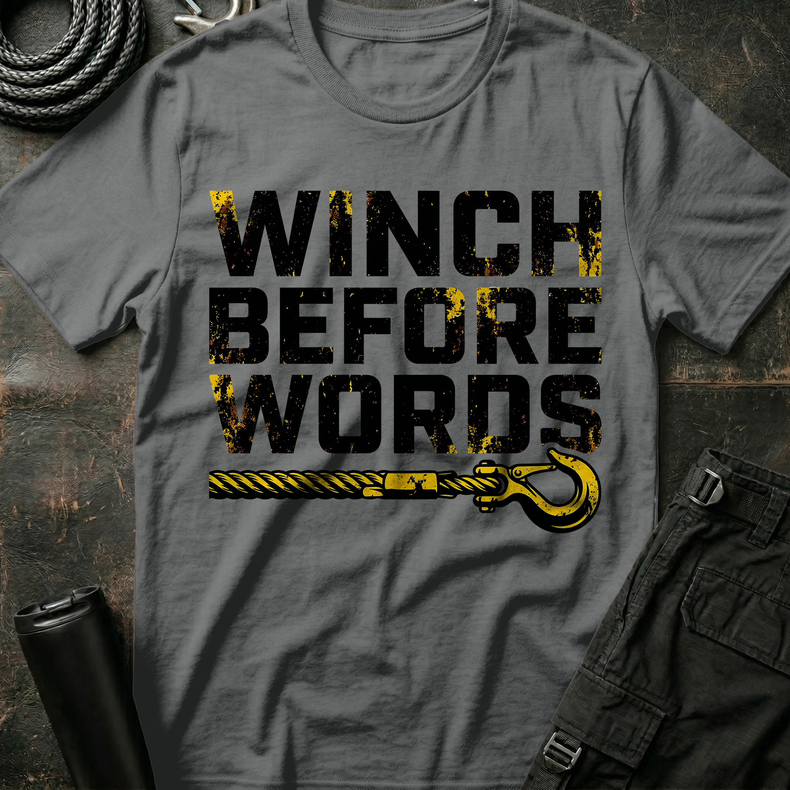 Winch Before Words T-Shirt