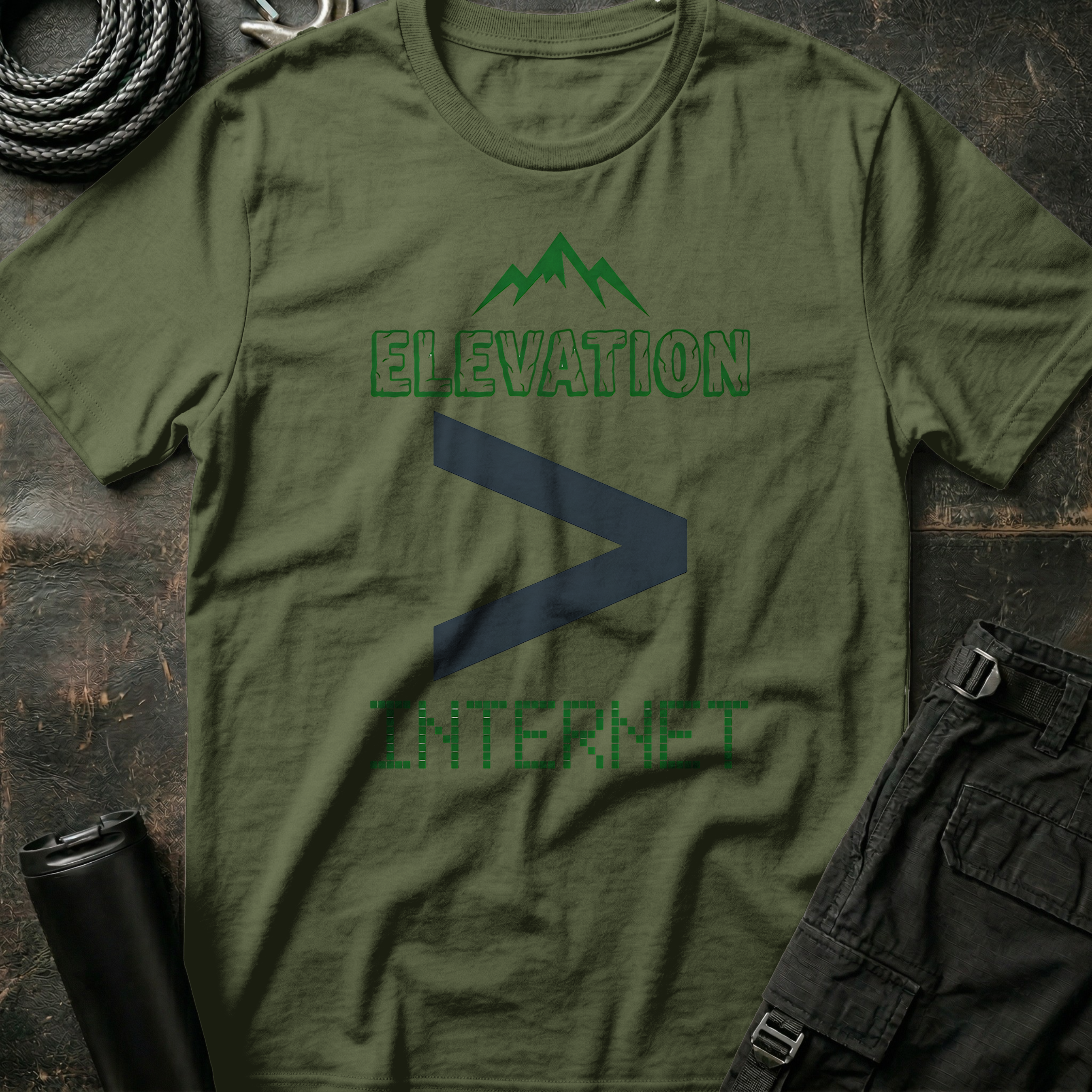 Gravel Greater than Asphalt T-Shirt