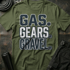 Gas Gears Gravel T-Shirt