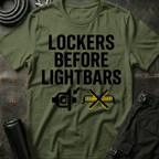 Lockers Before Lightbars T-Shirt