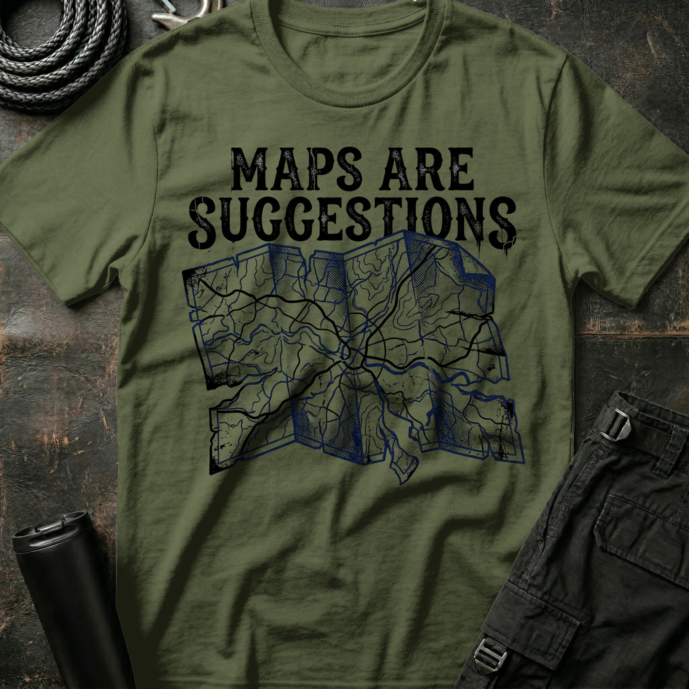 Maps are Suggestions T-Shirt