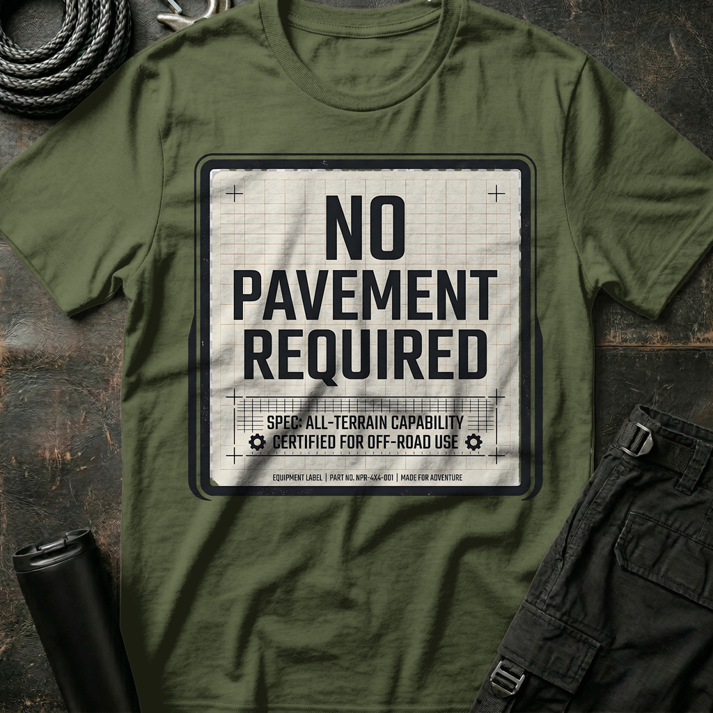 No Pavement Required T-Shirt