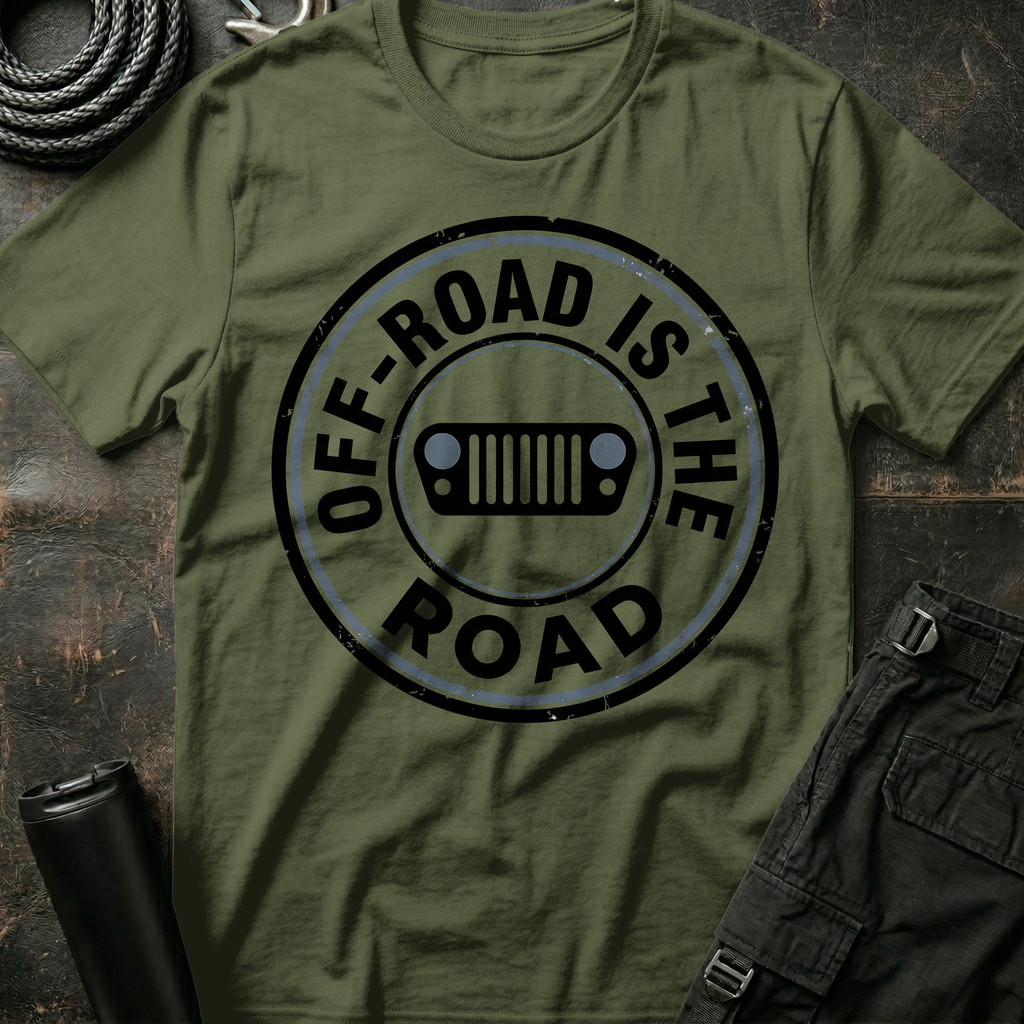Off-Road is the Road T-Shirt