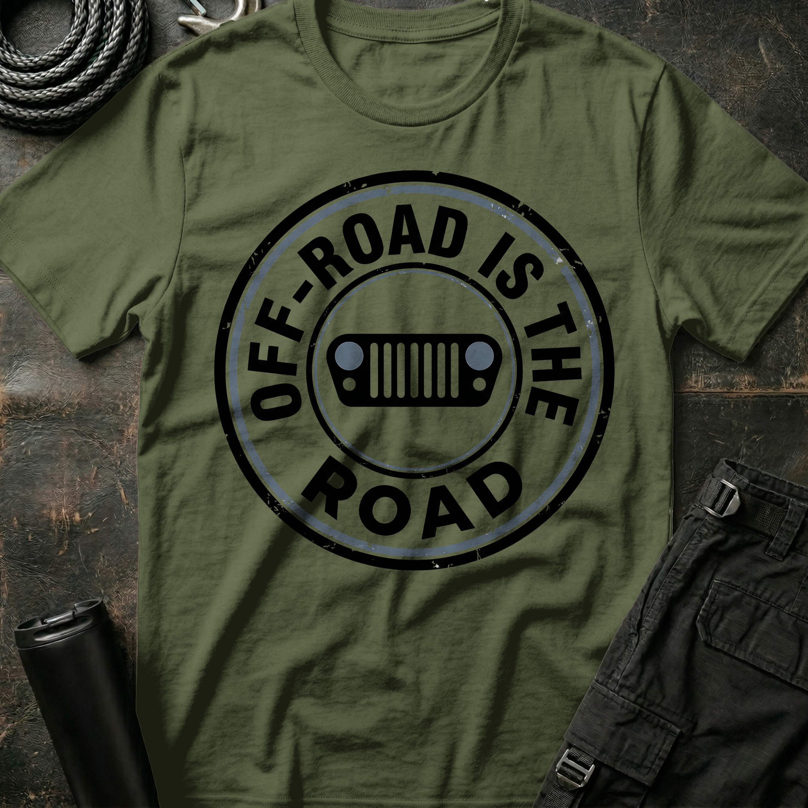Off-Road is the Road T-Shirt