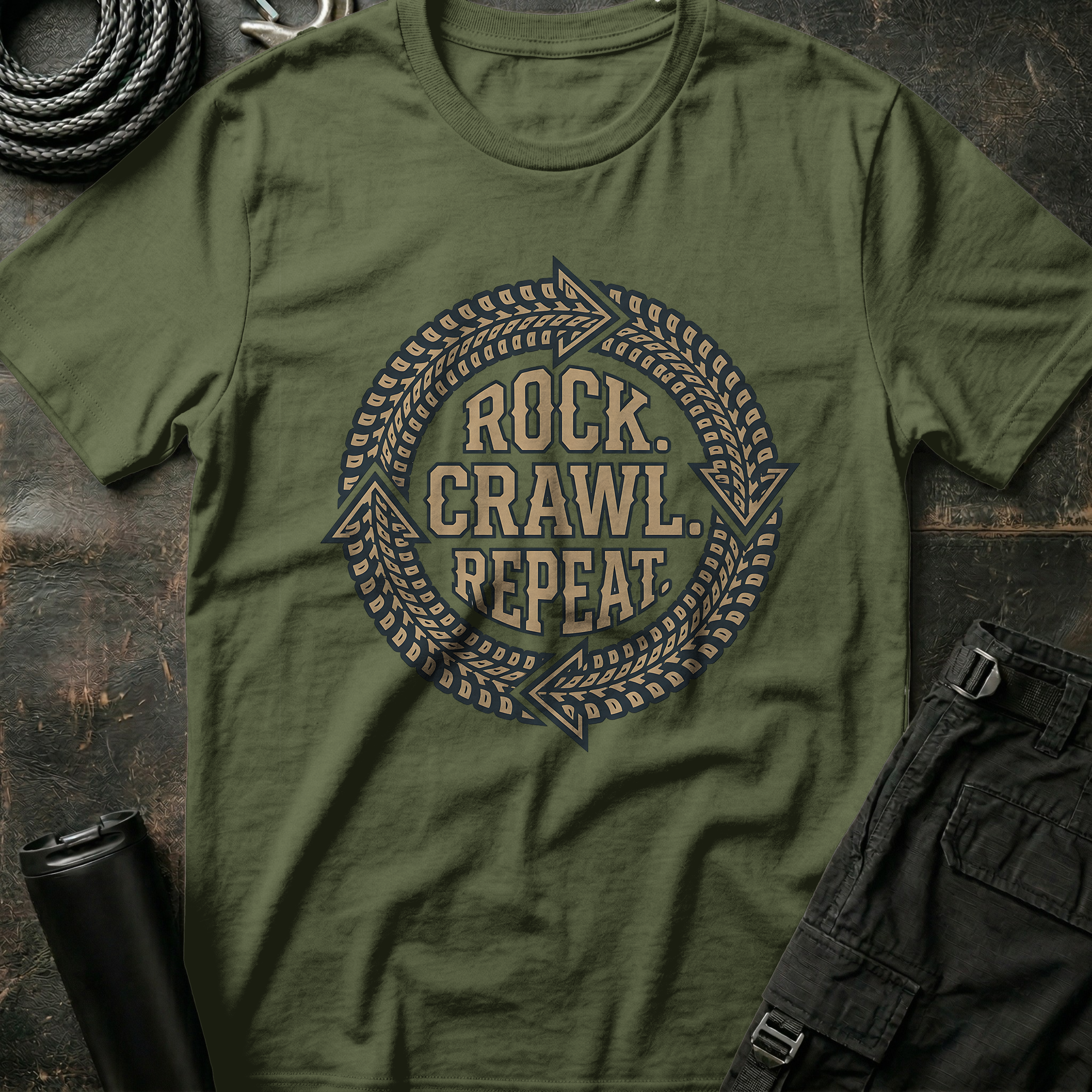 Rock Crawl Repeat T-Shirt