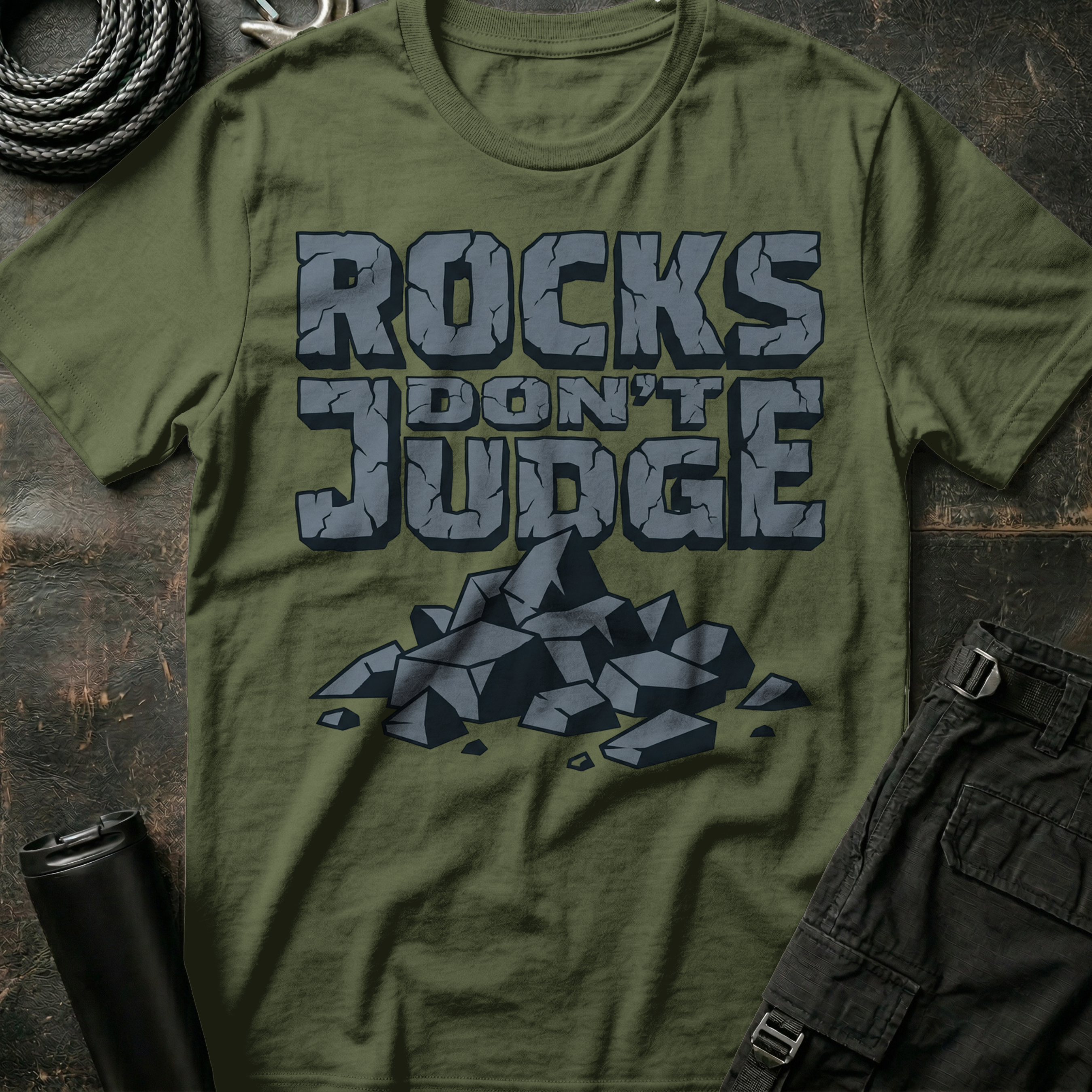 Rocks Don't Judge T-Shirt