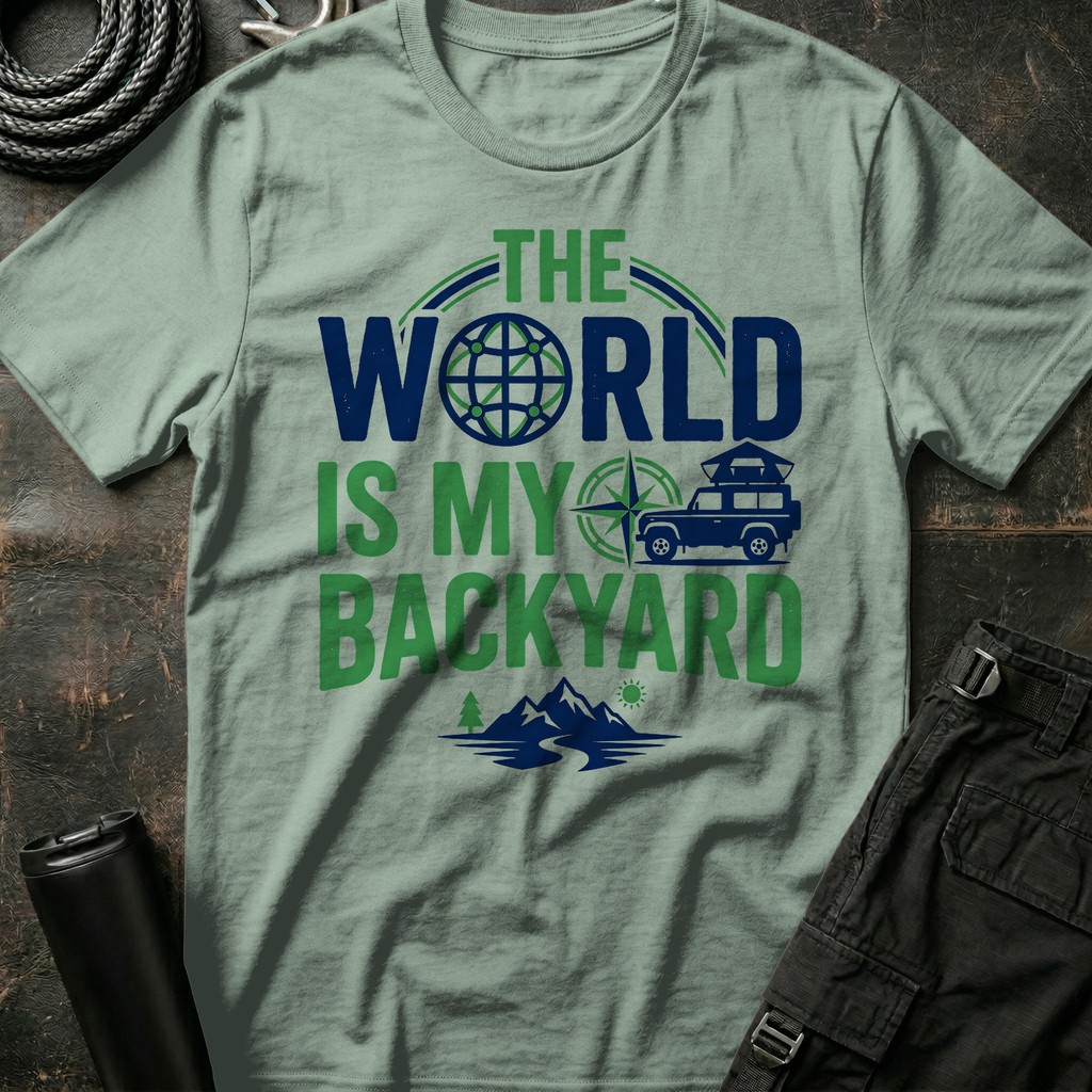 The World is my Backyard T-Shirt